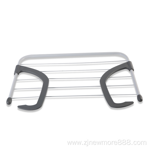 Iron Folding Laundry Drying Rack Towel Holder